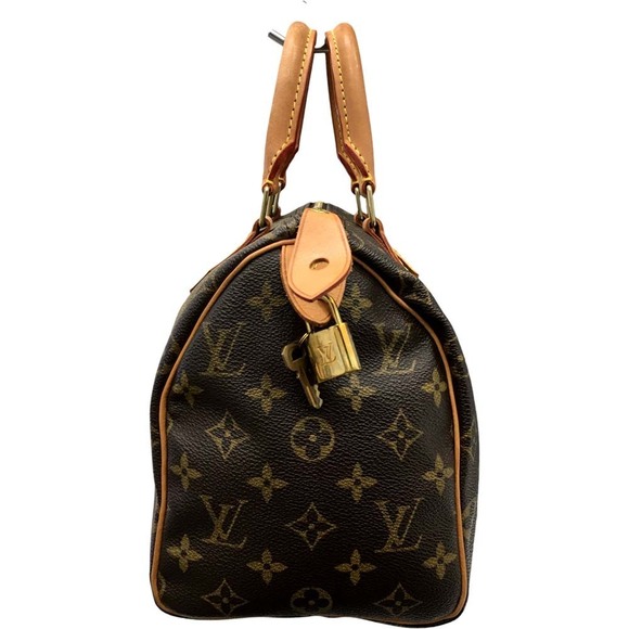 Louis Vuitton Speedy Handbag Boston Bag Monogram Brown - Picture 4 of 9